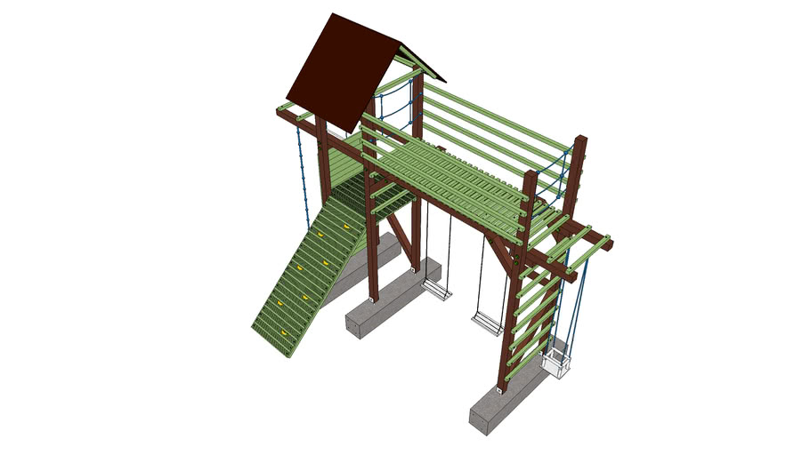 Backyard_playground_ | 3D Warehouse