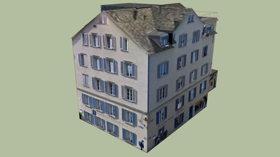 Gebäude in Zürich, Schweiz