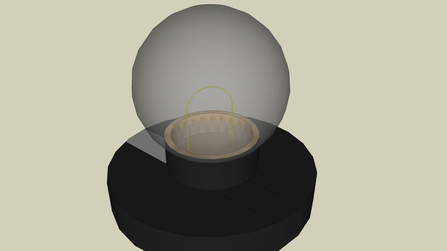 Light Bulb in holder 3D Warehouse