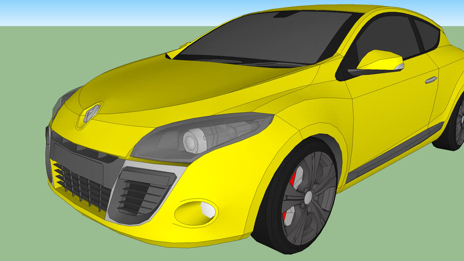 Renault Megane 3 Coupe 3d Warehouse