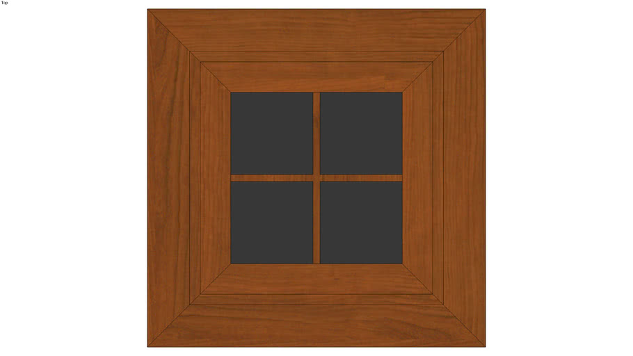 Casement Window with Mullions 24inx24in Detailed 3D Warehouse