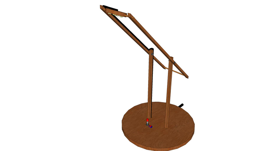 Schreibtisch Lampe Aus Holz Mit Led Beleuchtung Selber Bauen 3d Warehouse