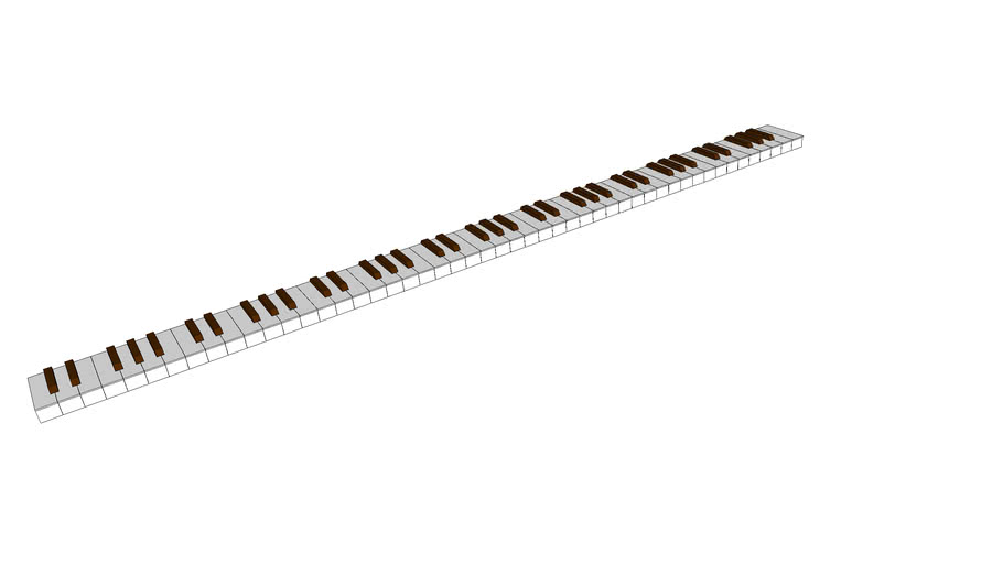 Organ Keyboard | 3D Warehouse