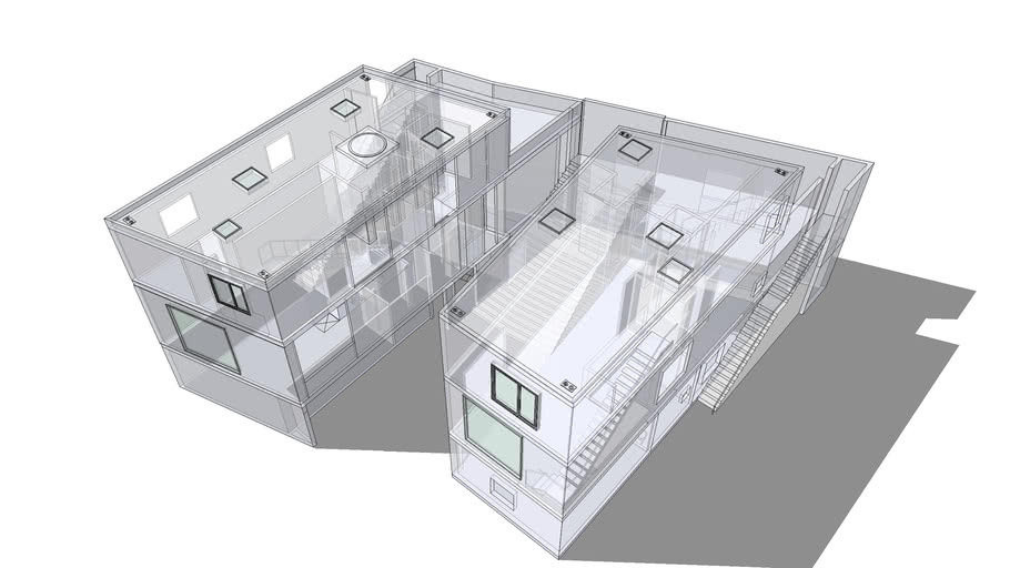 bet air house  3D Warehouse