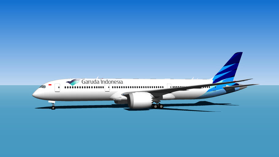 Garuda-Indonesia Boeing 787-900 | 3D Warehouse