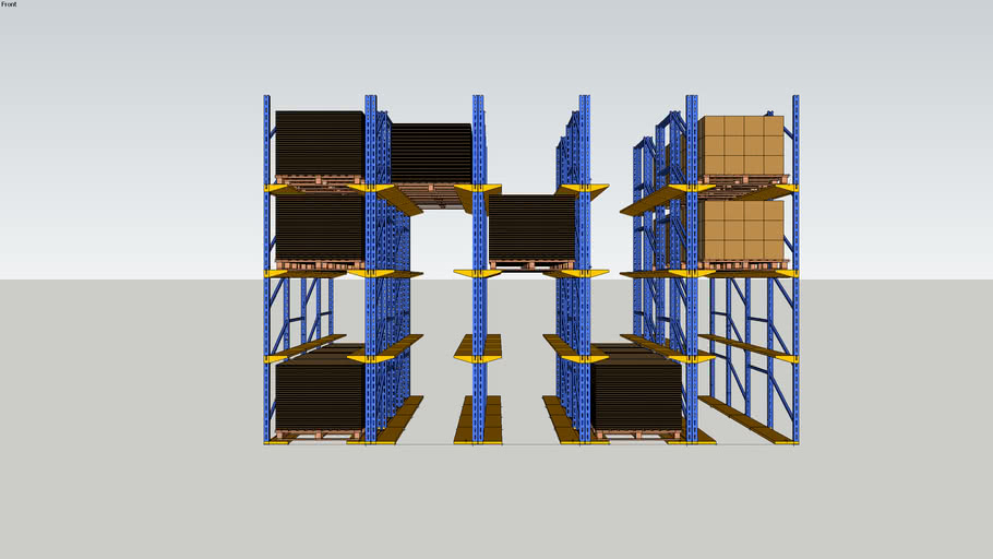 Racks Drive in | 3D Warehouse