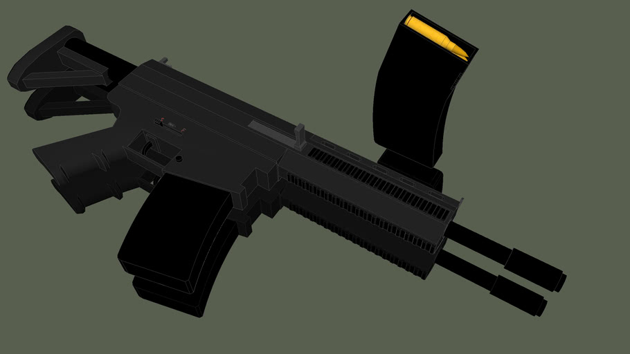 Assault Rifle 5.56mm Nato | 3D Warehouse