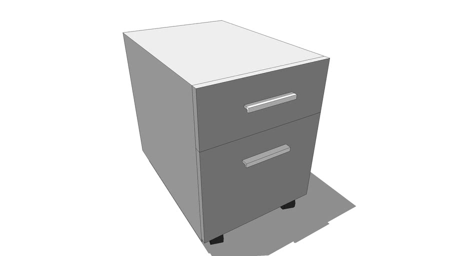 Small Filing Cabinet For Under Desk 3d Warehouse