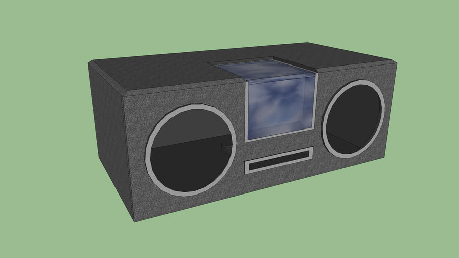 glass subwoofer