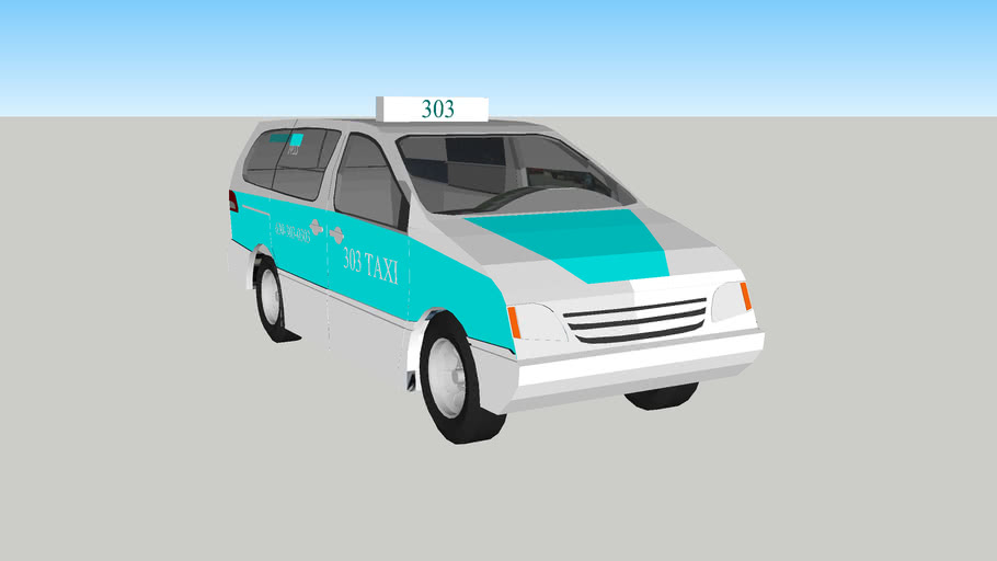 2000 Toyota Sienna (minivan) | 3D Warehouse