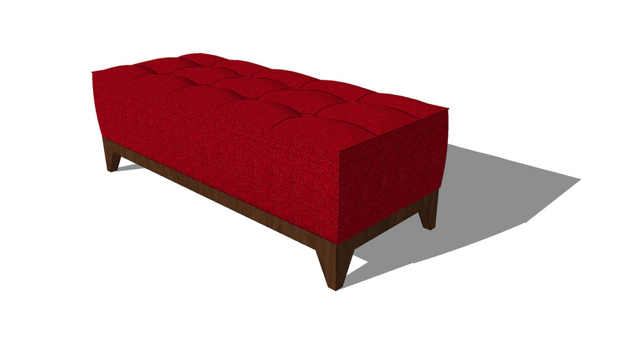Bench, Ottoman 3D Warehouse
