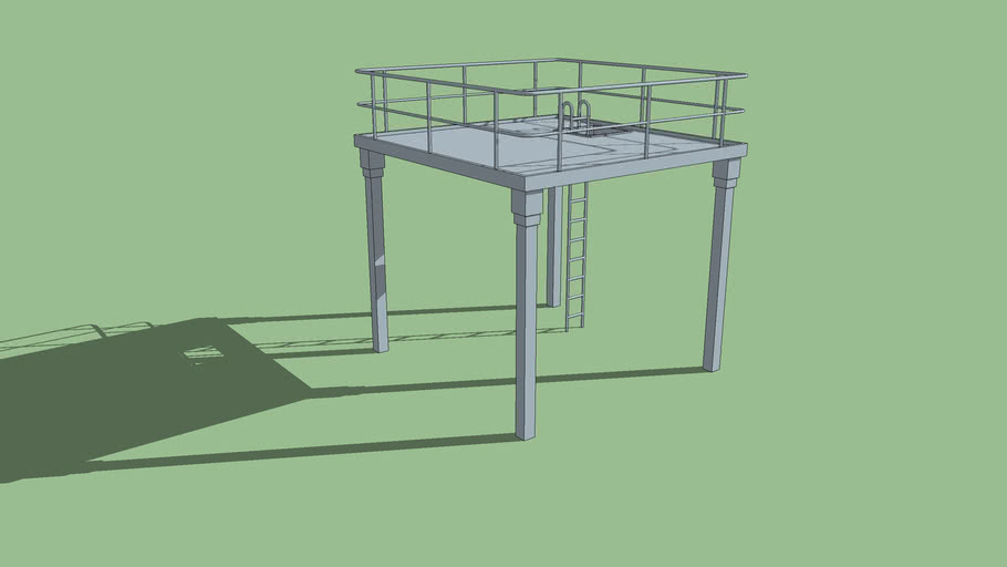 Raised Platform Iv 3d Warehouse