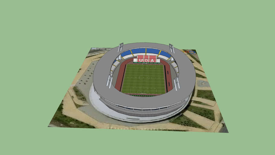 Estadio de los Juegos del Mediterráneo 3D Warehouse