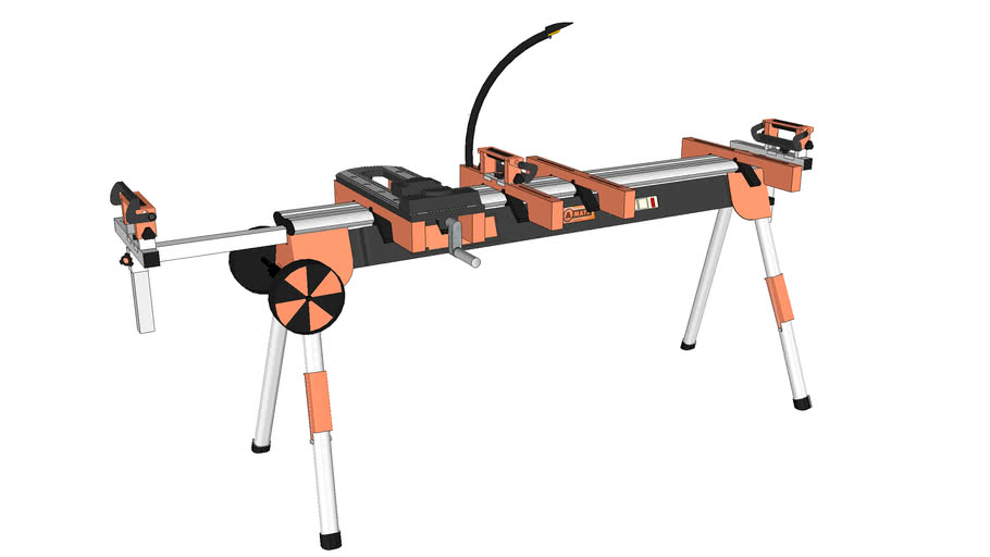 Port-A-Mate Miter Saw Stand, PM7000 | 3D Warehouse