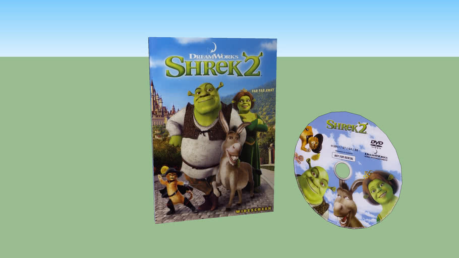 Shrek 2 DVD Cartridge