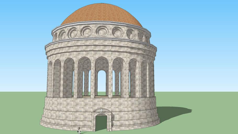 Domed Round Building 3d Warehouse