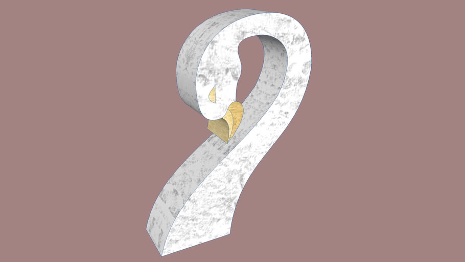 swan figurehead (head ) - simple