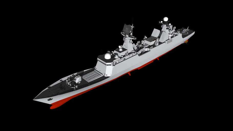 PLA+CHINESE+NAVY+UPGRADED+DESTROYER+0254 | 3D Warehouse