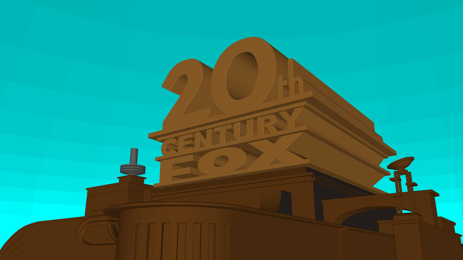 20th Century Fox 3ds max logo remake | 3D Warehouse