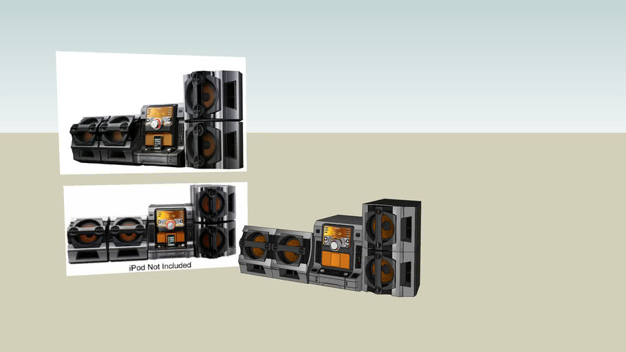 Sony LBT-ZX99I | 3D Warehouse