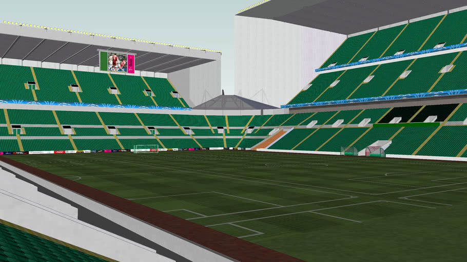 Celtic Park stadium Remodelated
