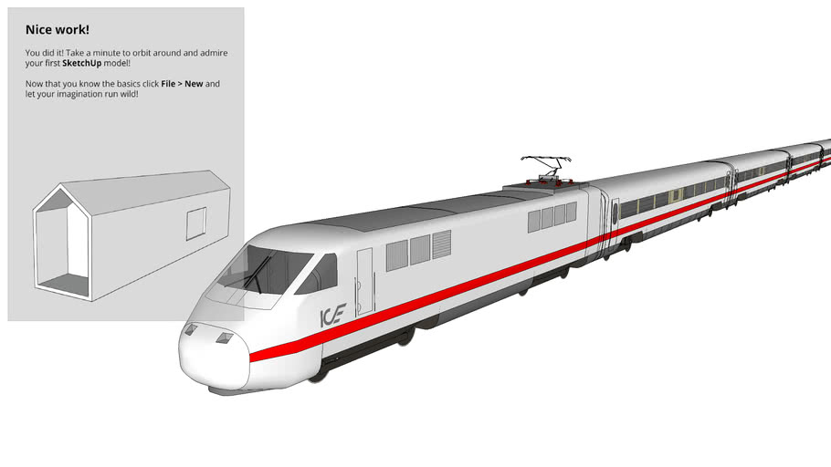 Ice Train Eneroth Railroad System 3d Warehouse