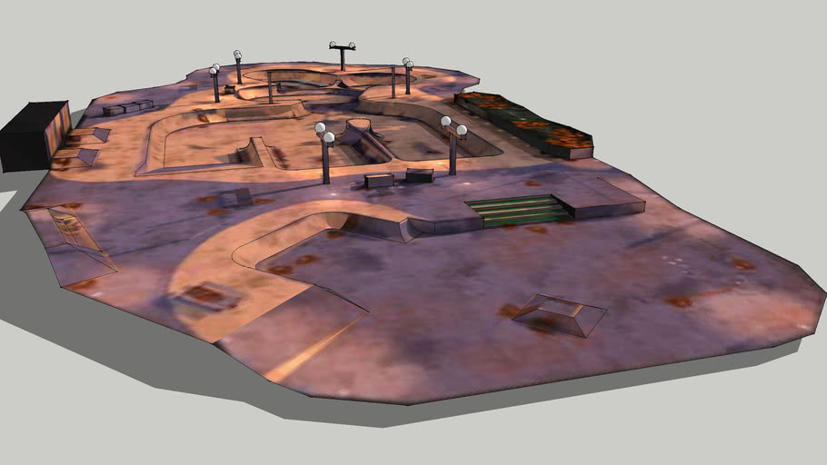 Tony Hawk Warehouse Map HOME