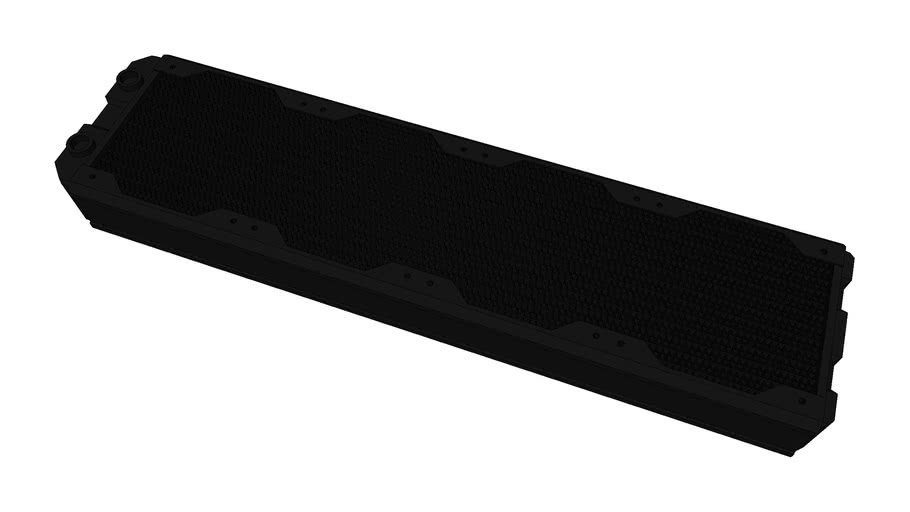 Hardware Labs Black Ice Nemesis 480 GTX Radiator 3D Warehouse