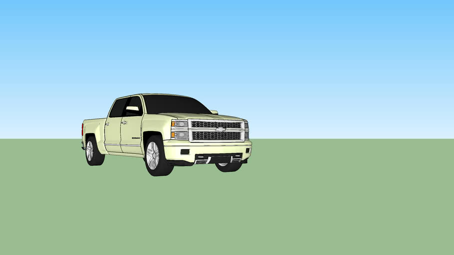 Chevrolet Silverado 2015 Ltz Crew Cab 3d Warehouse 1081