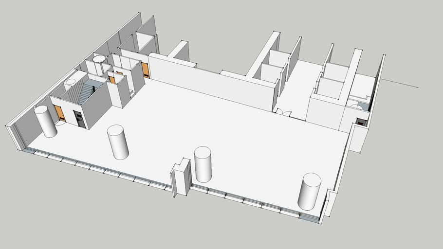 Office Space Layout 3d Warehouse