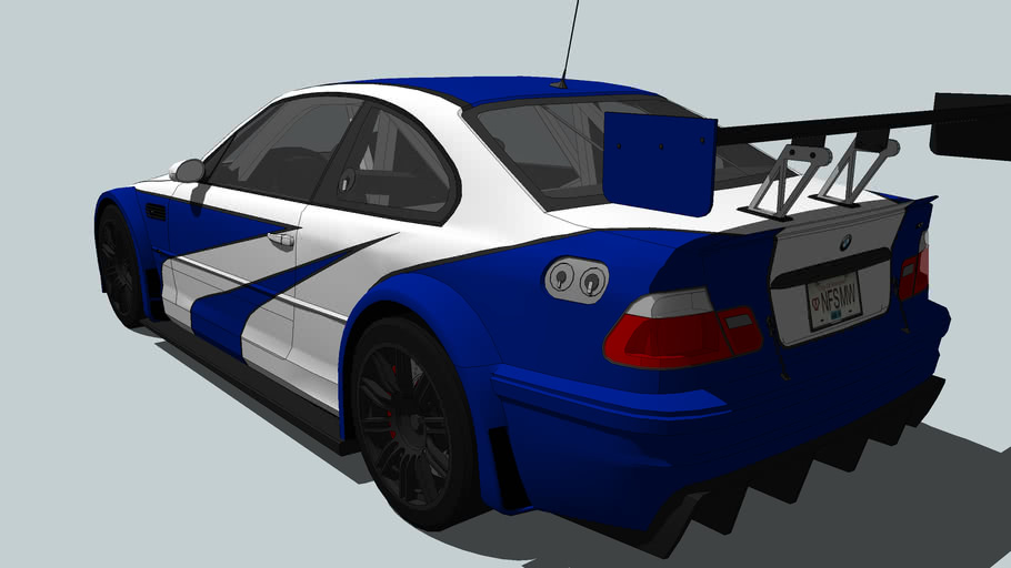 Bmw m3 gtr 3d