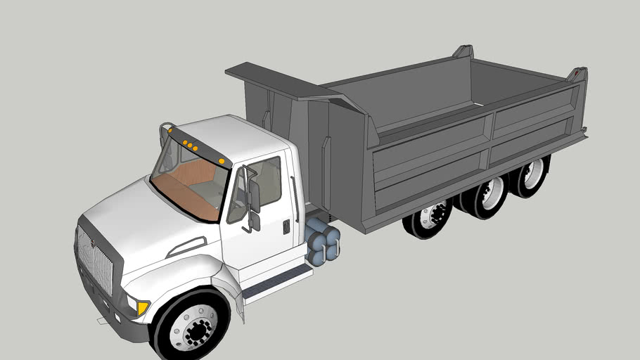 CAMION TORTON DE 14 M3 | 3D Warehouse