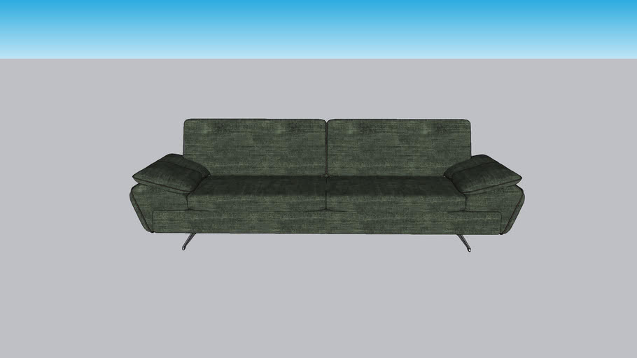 Yelena Sofa Ptmd 3d Warehouse