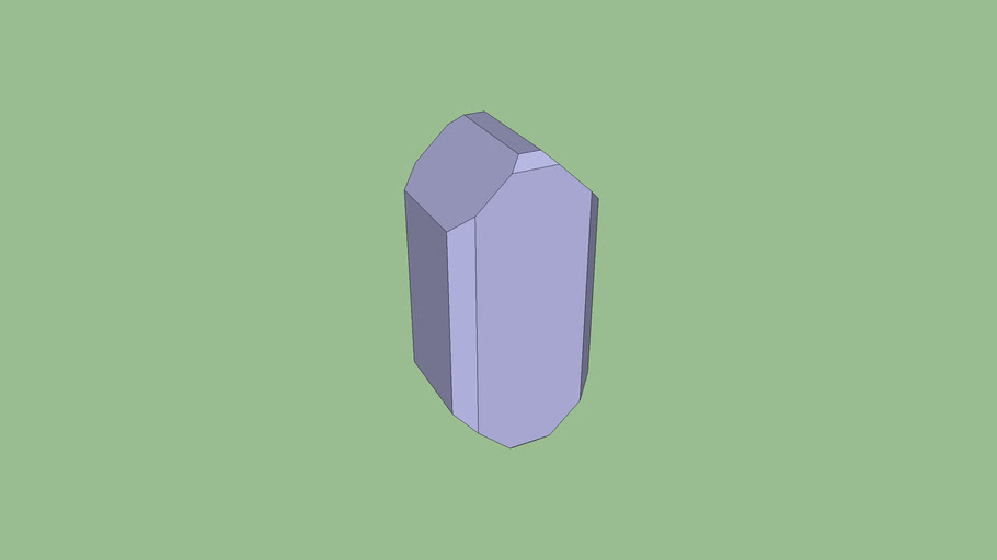 Bournonite Crystal Model