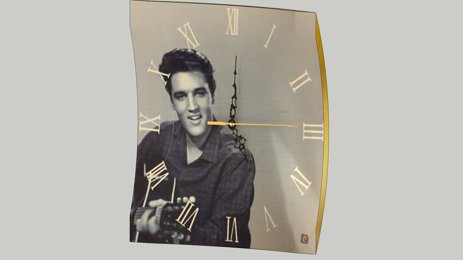ELVIS CLOCK 3D Warehouse