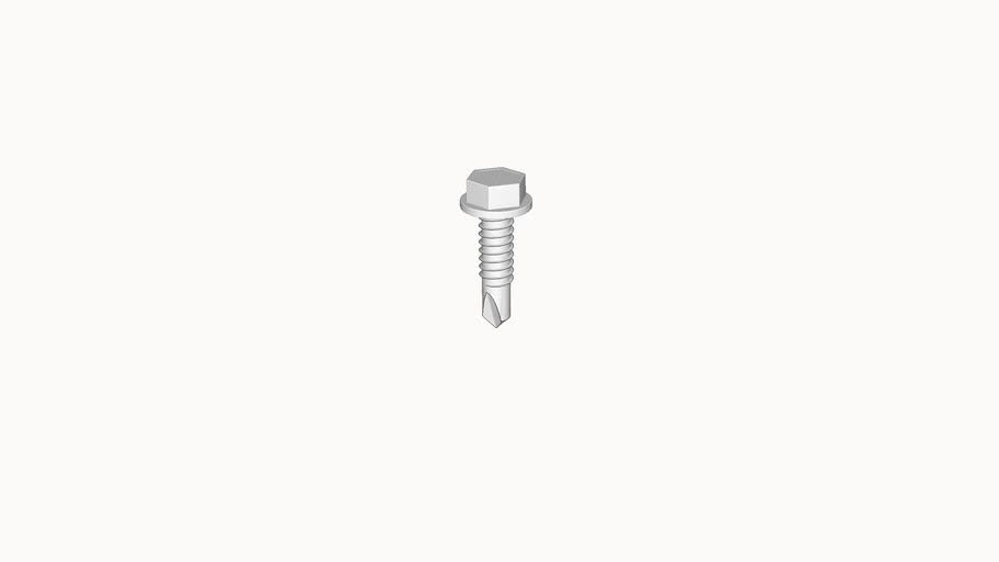 screw, sheet metal, self drilling, no. 12 x 1.25 in., McMasterCarr