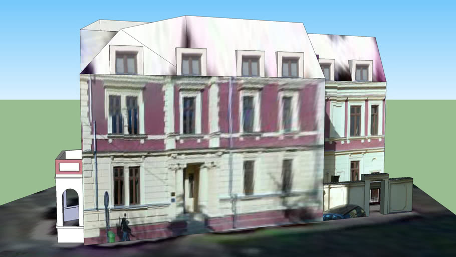 Building on Hristo Botev street, Bucharest