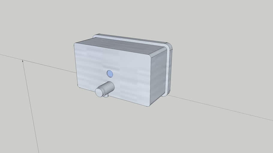 Soap Dispenser ADA 3D Warehouse