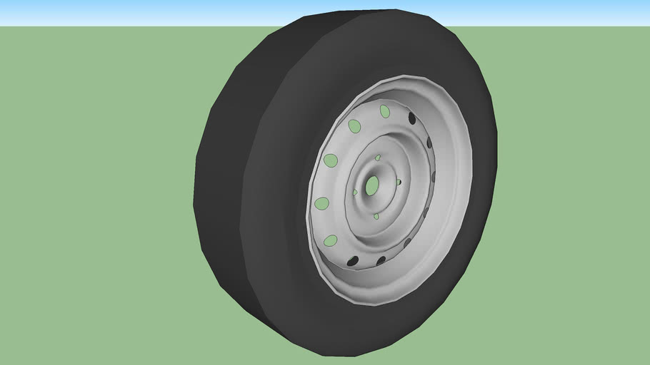 Steel wheel 3D Warehouse