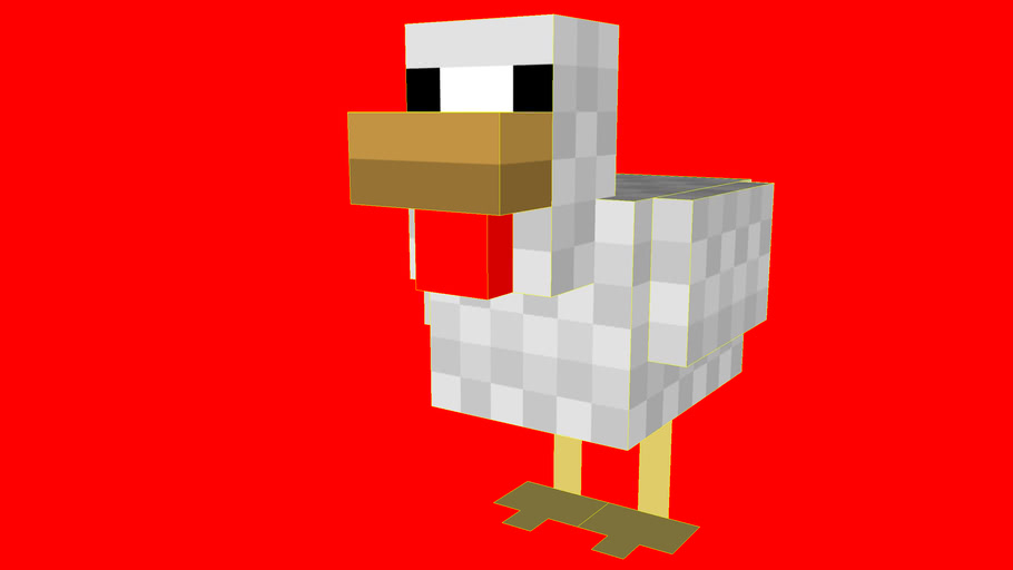 Minecraft Bird (jaring2000) | 3D Warehouse