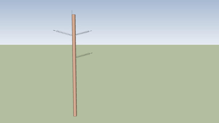 Another Cement Power Line Pole