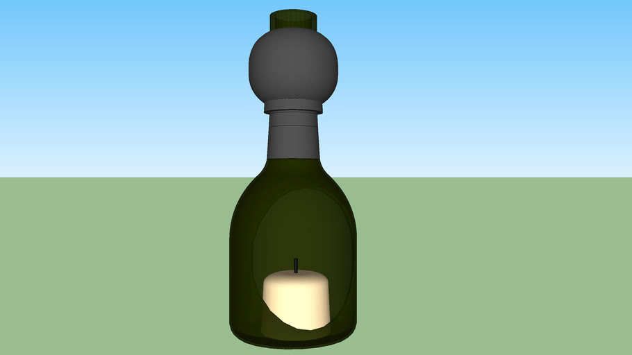 Candle decorative lamp