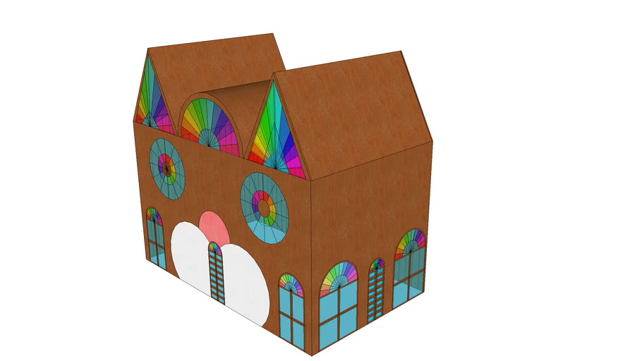 cat shaped house