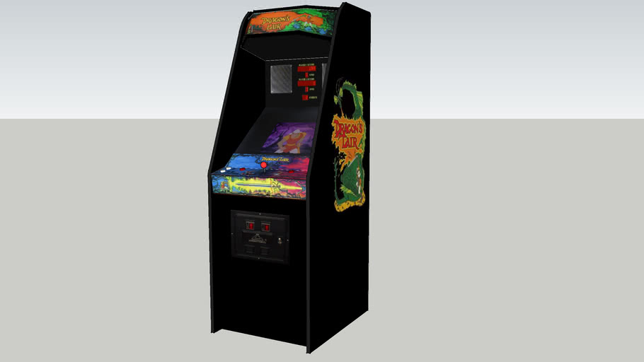 Dragon S Lair Arcade Game 3d Warehouse