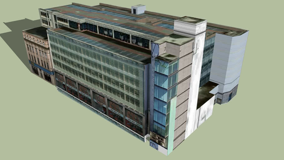 Glasshouse, Glasgow 3D Warehouse