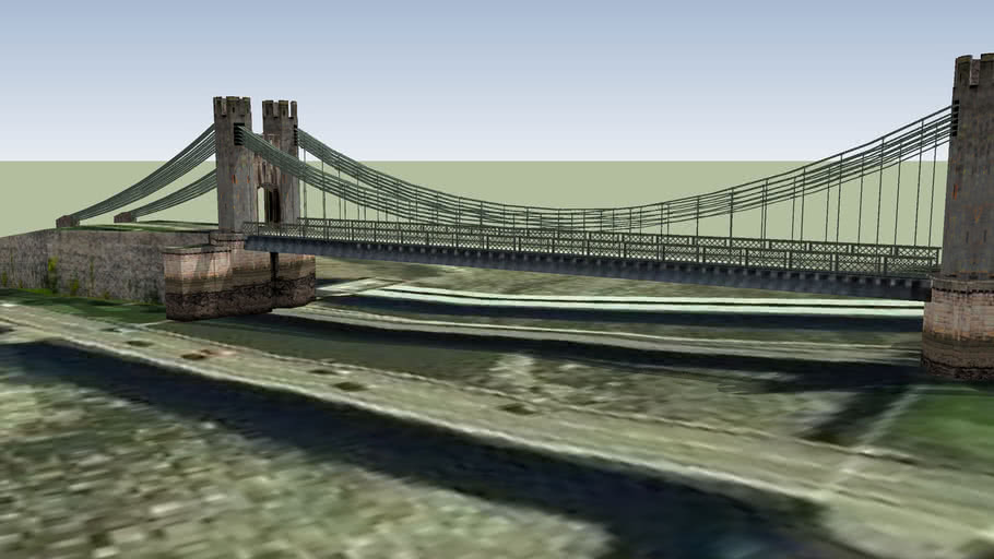 Suspension Bridge 3D Warehouse
