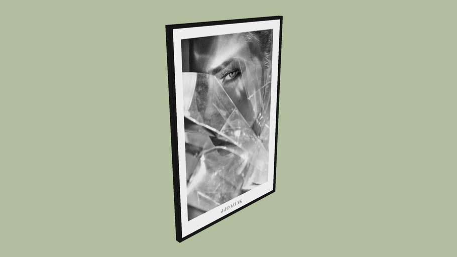 BRODZIAK "Poster #17" 70x50 cm - Black&White, Photography, Image, Picture