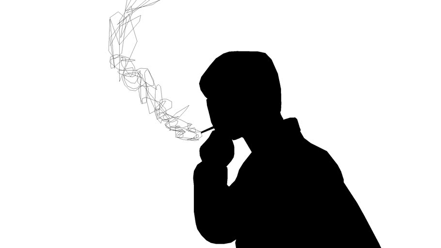 Guy Smoking (plz rate) | 3D Warehouse