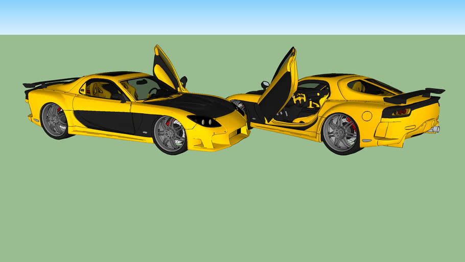 Mazda Rx7 Veilside 3d Warehouse