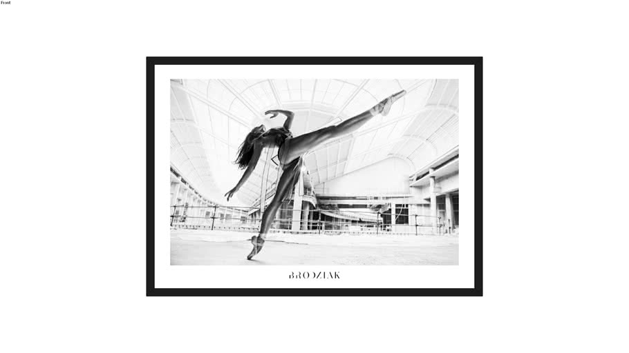 BRODZIAK "Poster #10" 30x42 cm - Black&White, Photography, Image